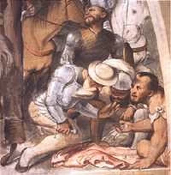 Il Romanino-440-Pisogne, Chiesa di santa Maria della Neve - dettaglio 23